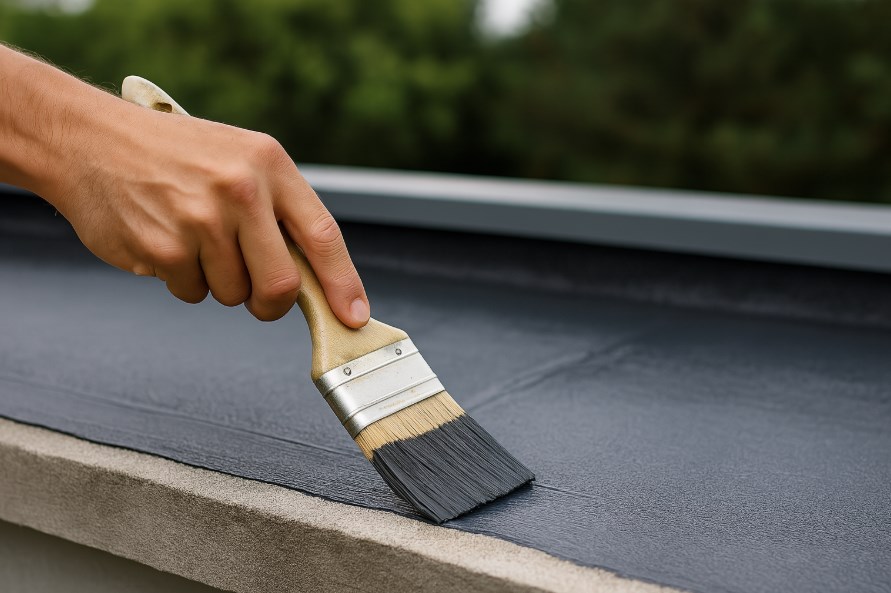 malowanie papą w płynie